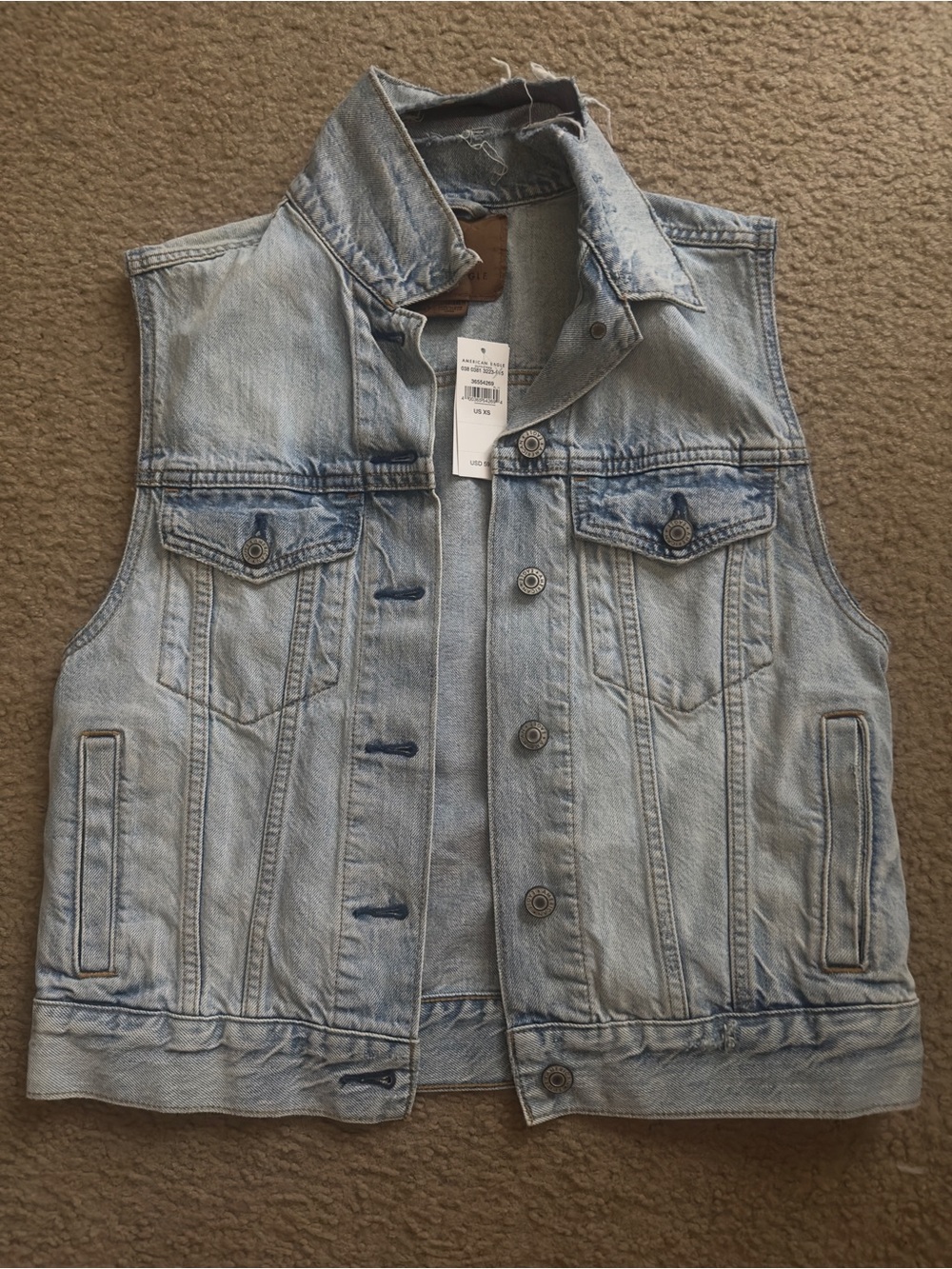 NEW! American Eagle 🦅 Jean Vest XS